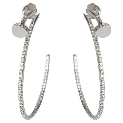 cartier nail earrings|cartier earrings juste un clou.